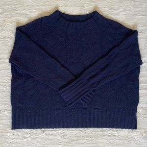 Navy blue sweater